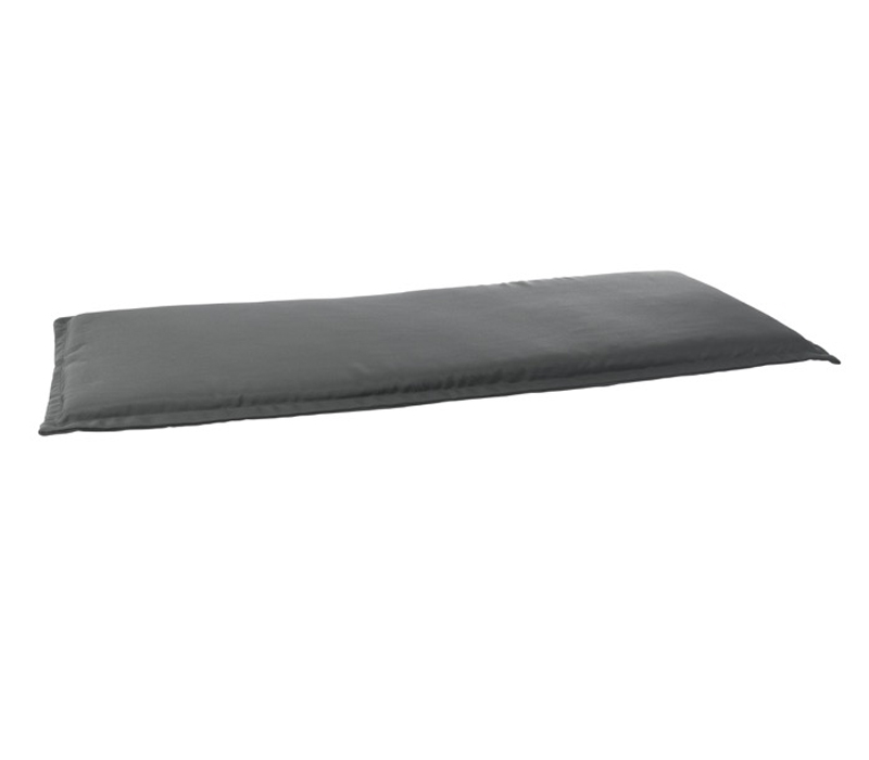 Doppler Auflage für Gartenbank 2-Sitzer 120x45x4cm Look Des. 840 anthr