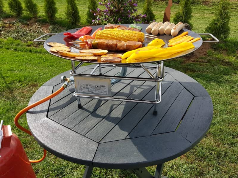 Wokschale / Grillschale / Feuerschale Deckel für Feuerschalen 65cm