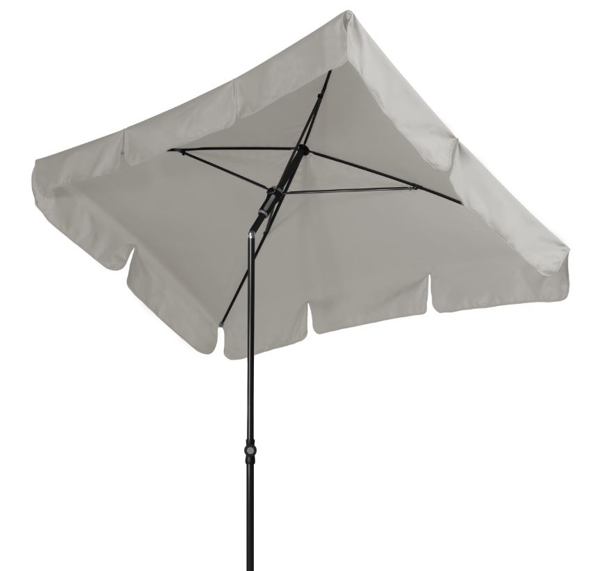 Doppler Sonnenschirm Sunline Waterproof Neo D827 hellgrau 225x120cm