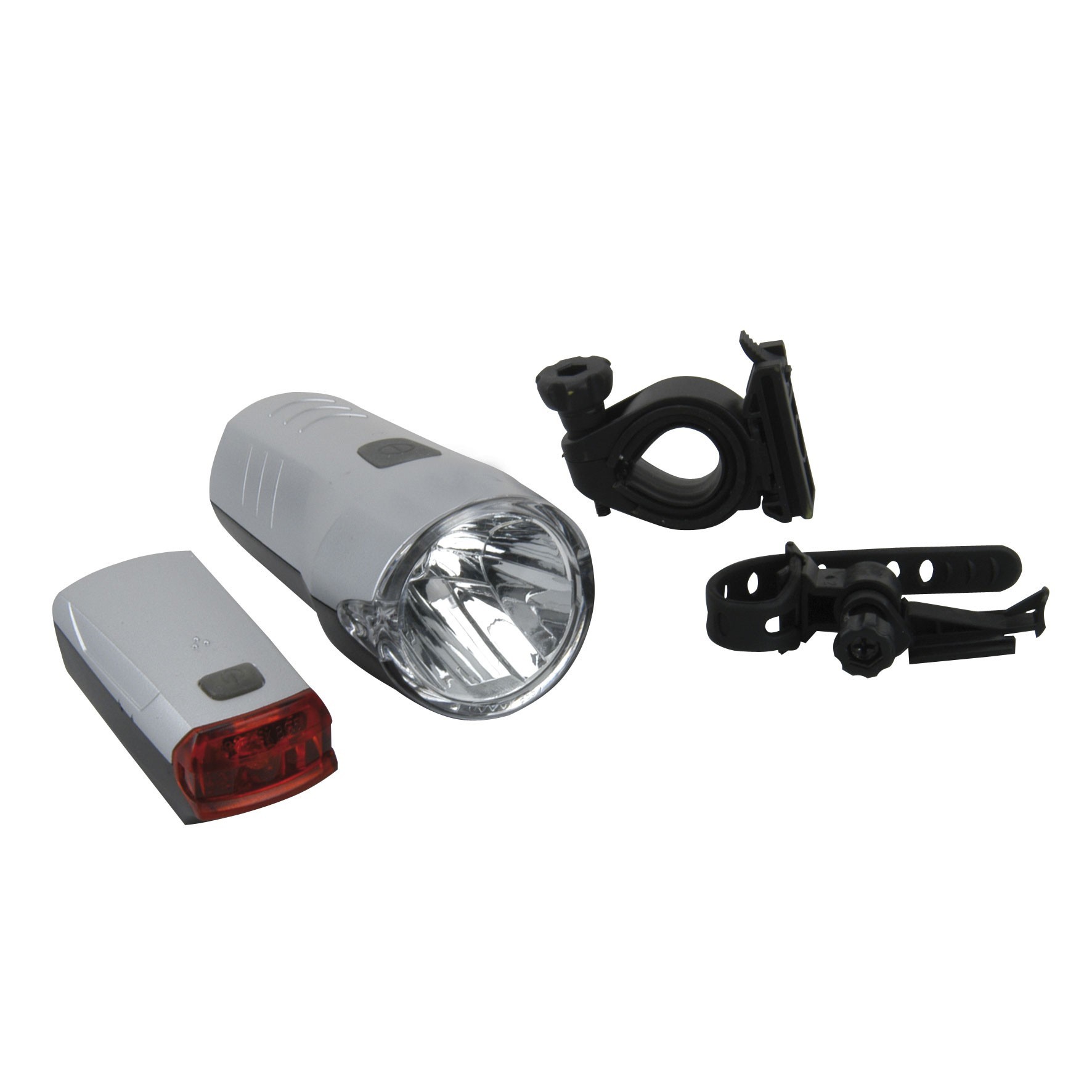 Fischer Fahrradbeleuchtung / LED Leuchten-Set 20/10 Lux