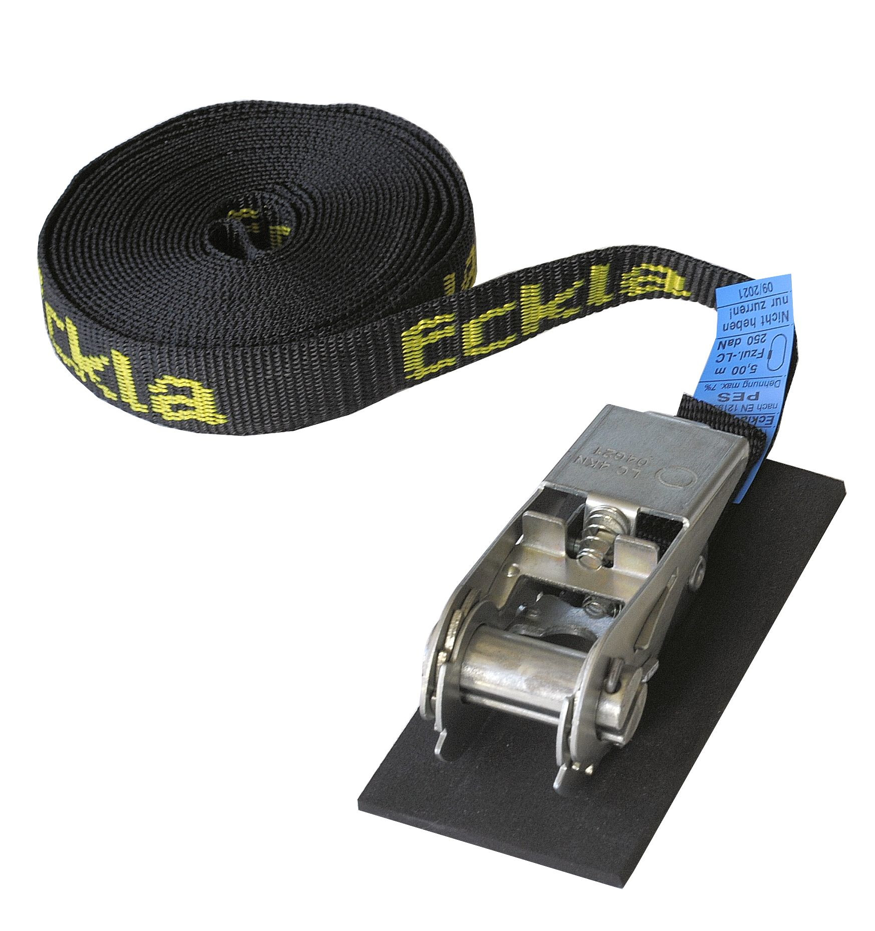 ECKLA® Zurrgurt 25mm mit Ratsche 4,5m