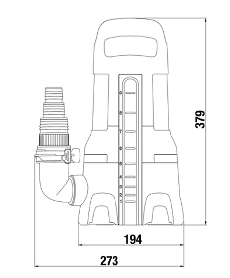 GARDENA Schmutzwasser Tauchpumpe 20000 Aquasensor 09044-61