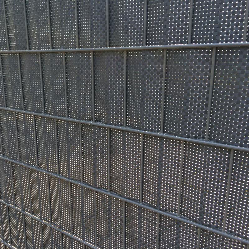 Sichtschutz / Zaunblende Rattan Noor 0,19x2,55m anthrazit