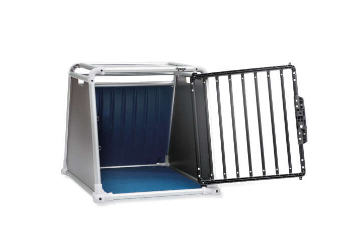 4pets Hundetransportbox Eco M schwarz 66 x 68 x 83,5 cm