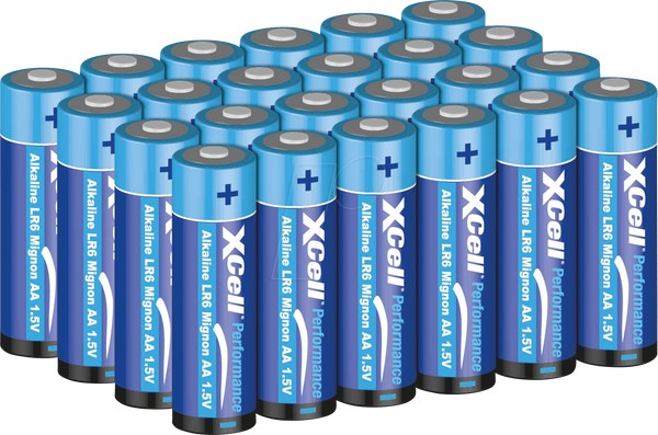 XCell Batterien AA Mignon, 24er Box