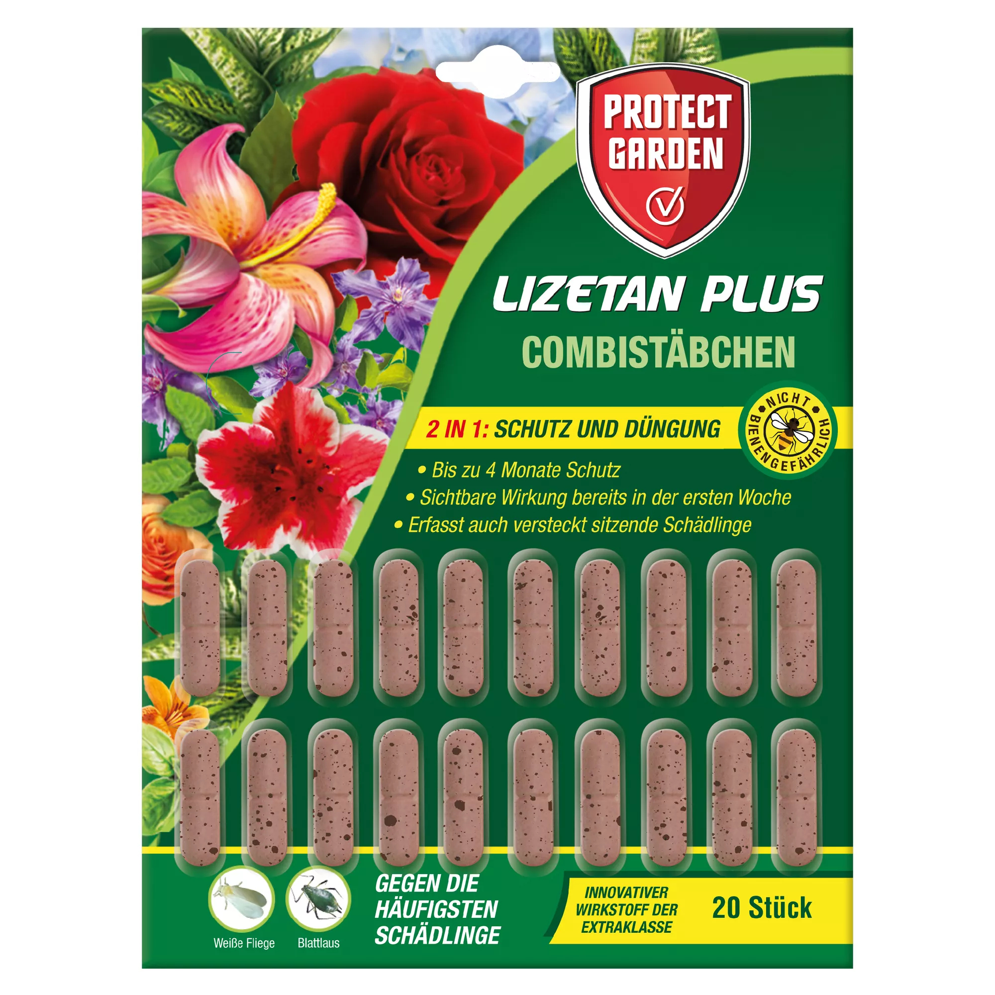 Düngestäbchen Lizetan Plus Combistäbchen 20 Stück