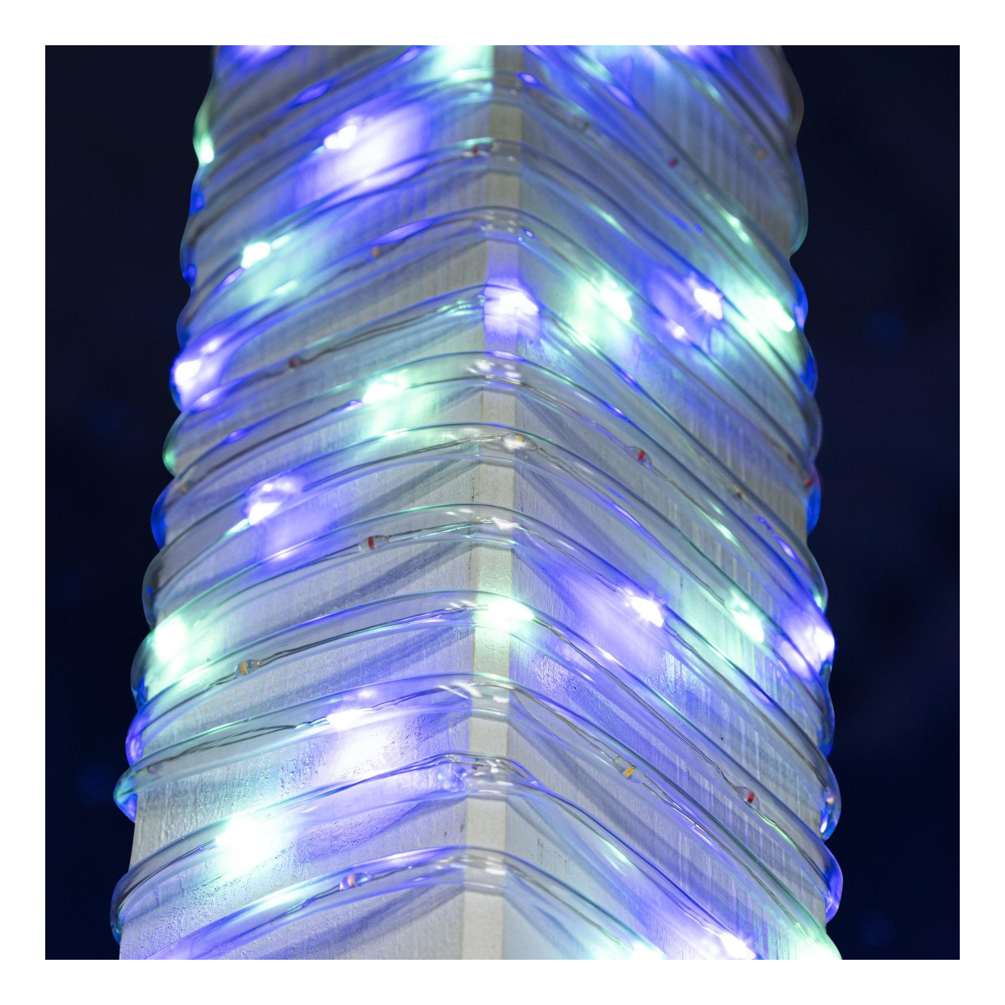 Lichterschlauch LED 5 Meter mit 100 multicolor LEDs