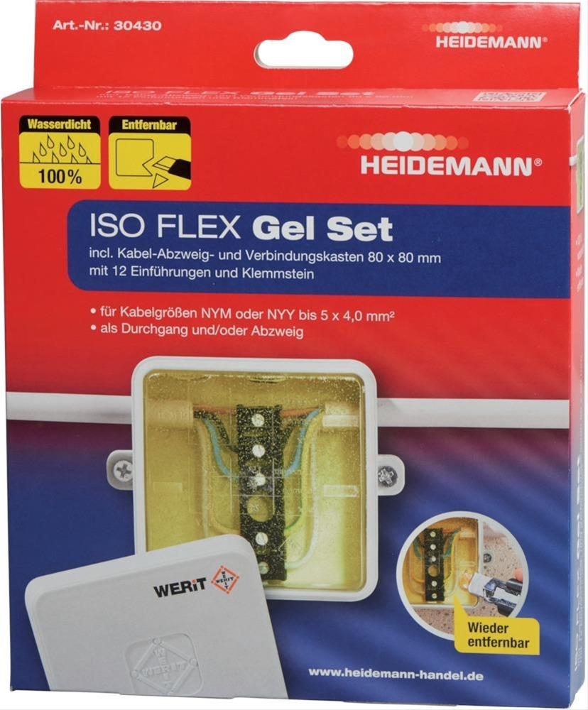 ISO FLEX Gel Set für NYY/NYM-Kabel bis 5x4