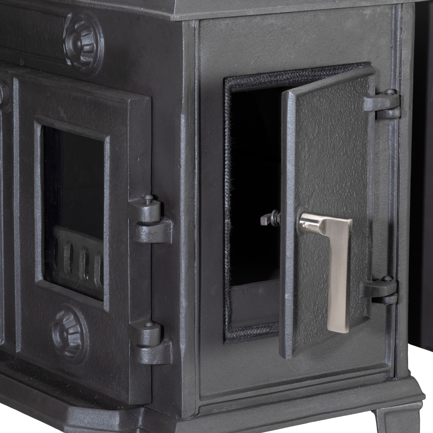 Kaminofen Globe-fire Acturus II raumluftunabhängig Guss schwarz 7kW Kaminofen Globe-fire Acturus II raumluftunabhängig Guss schwarz 7kW