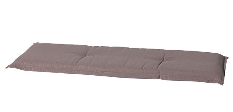 Madison Polster / Auflage für Gartenbank 140cm Des. Panama taupe