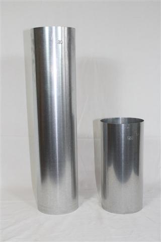 Ofenrohr / Rauchrohr FAL Ø80mm Länge 250mm