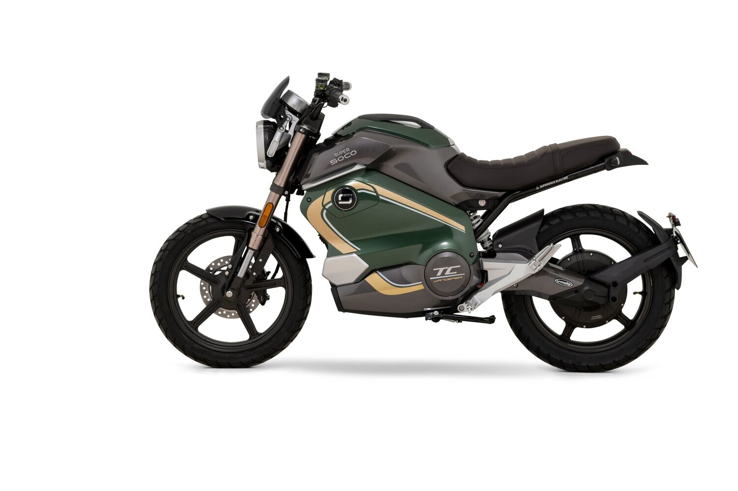 SUPER SOCO TC Wanderer 75 E Motorrad E Moped grün