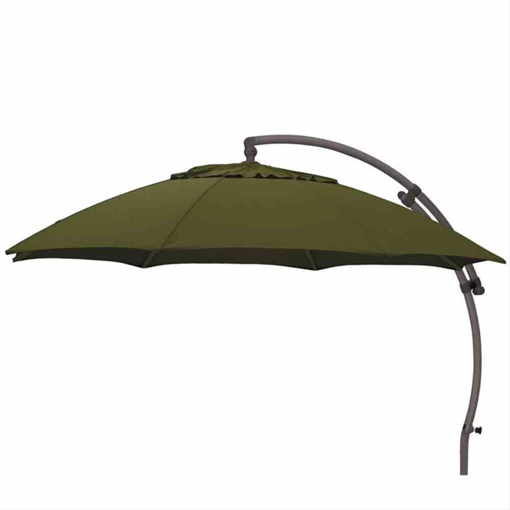 Ampelschirm / Sonnenschirm Sun Garden Easy Sun KD Ø375cm grün