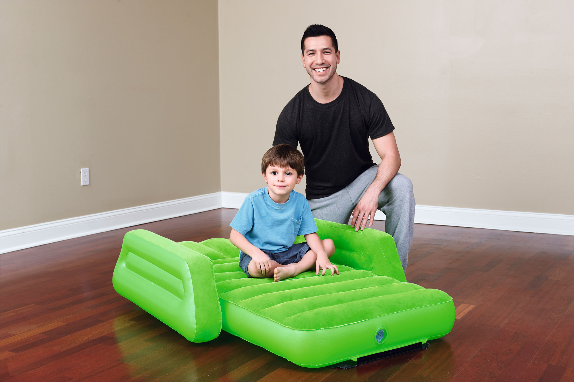 Luftbett Kinder Bestway Traveler 145x76x18cm farbig sortiert 1x