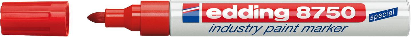 Lackmarker Nr.8750 rot Edding