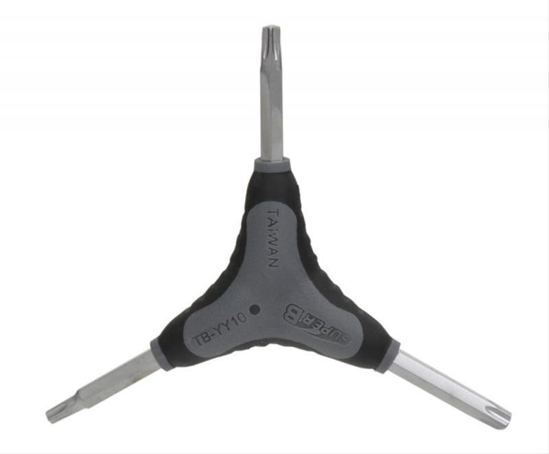 Drei-Arm Torxchlüssel T25/T30/T40