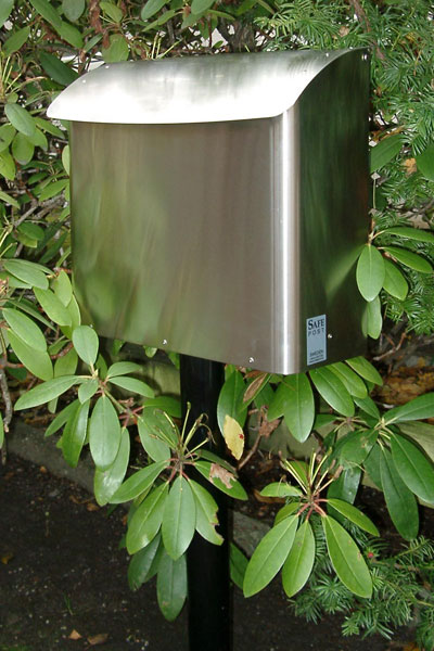 Briefkasten / Postkasten Safe Post Größe 21 edelstahl