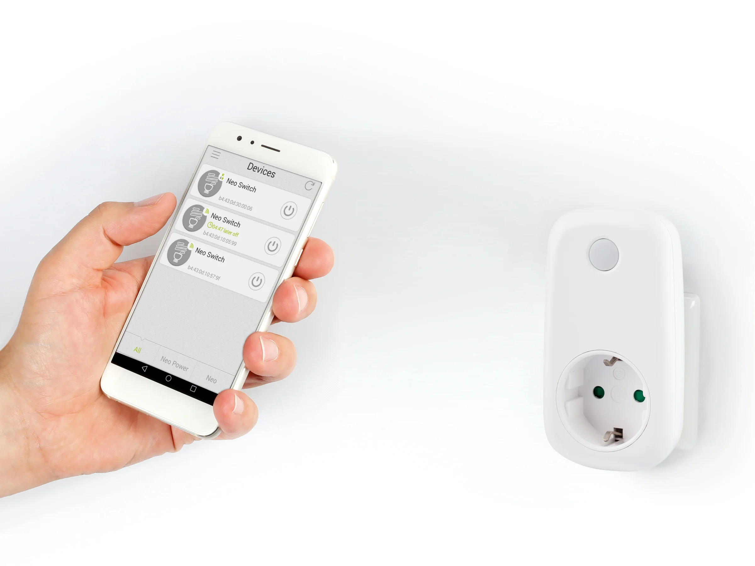 Wifi-Stecker Schuko Weiß