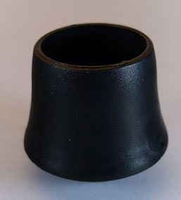 MWH Fußkappe rund Ø 22 mm schwarz