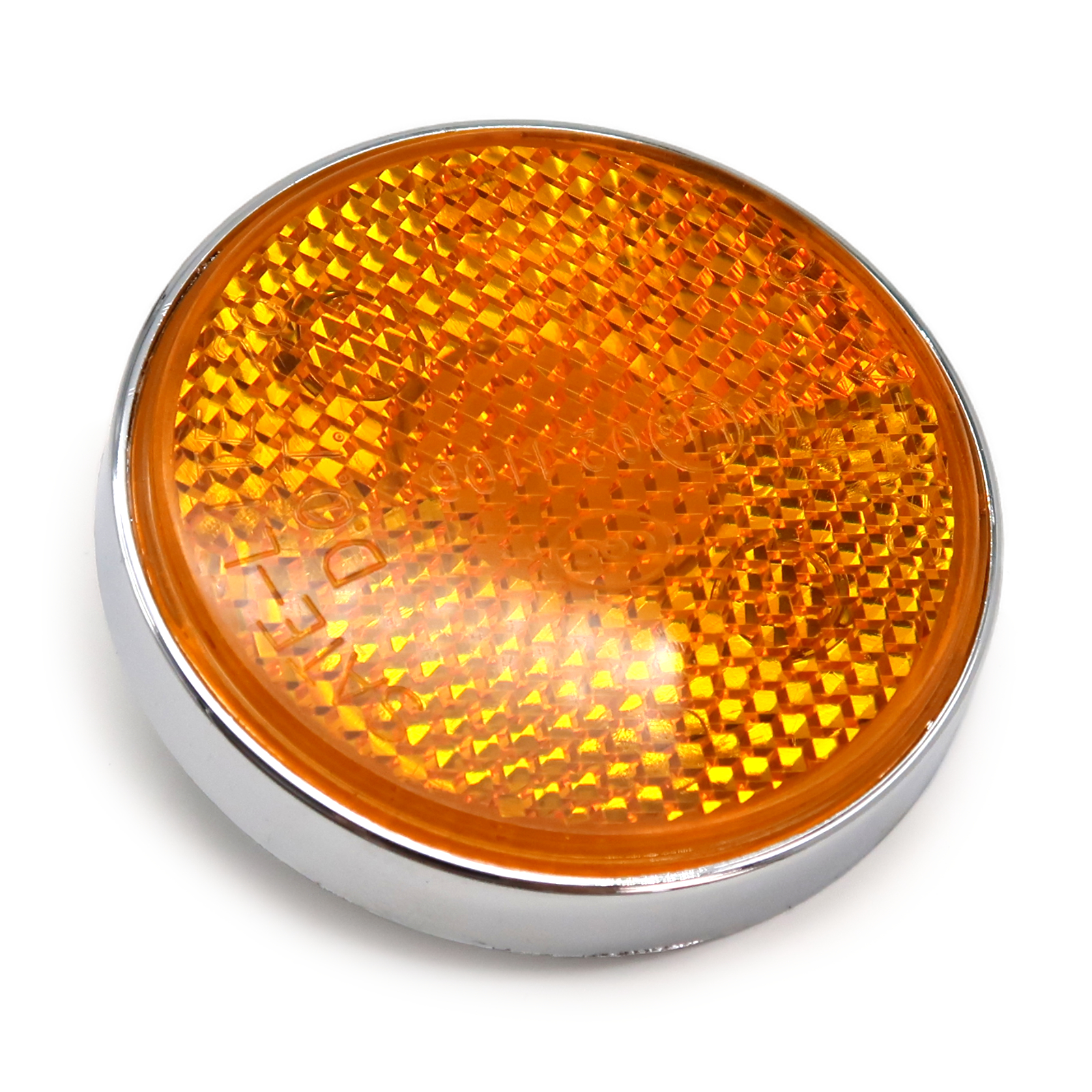 Rolektro Reflektor, rund, Orange, hinten,1 Stück für Kick20