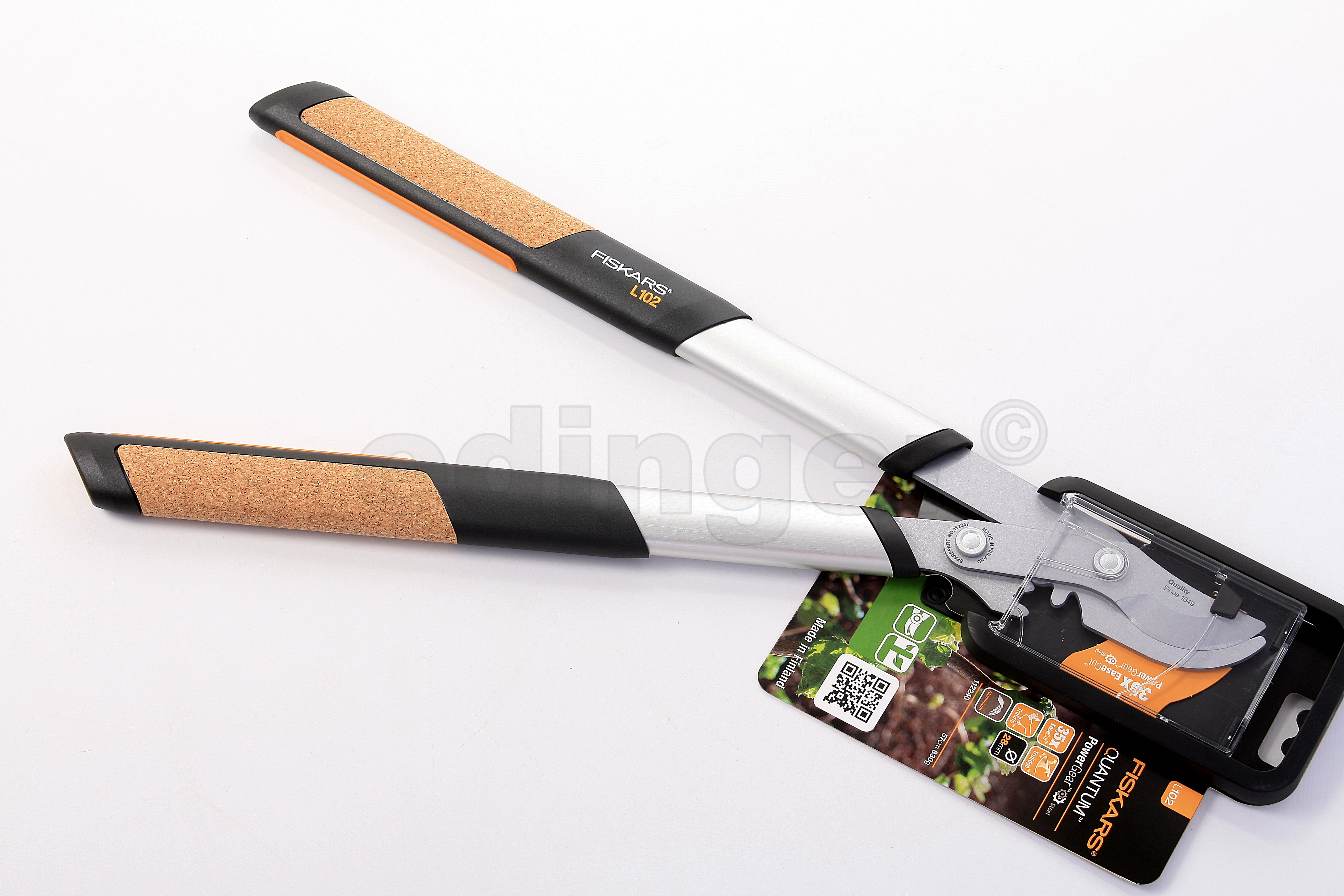 FISKARS Astschere mit Getriebe L102 Quantum Bypass 58cm