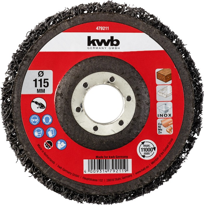 kwb Reinigungsscheibe Ø 115 x 22 mm