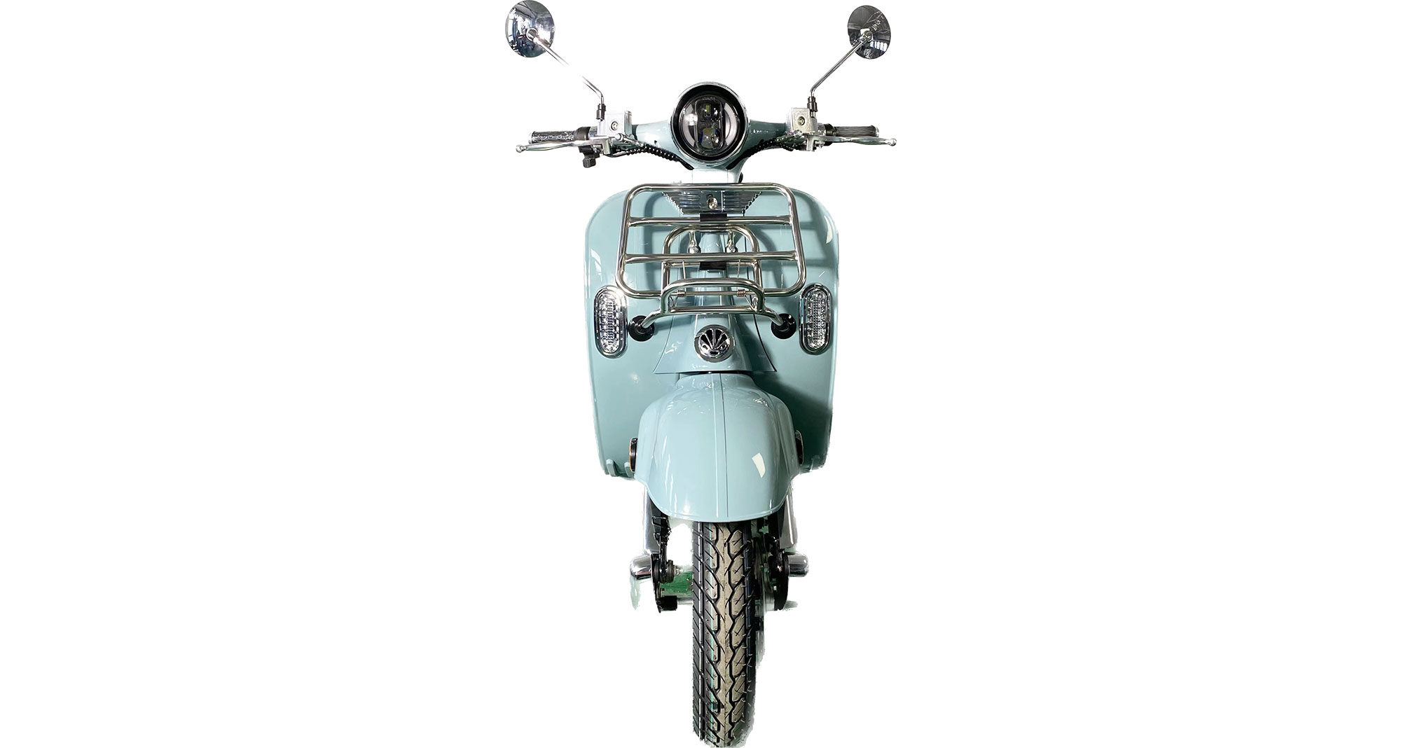 Ginabella 72 2 Akku Retro E Roller 45 Km h mint