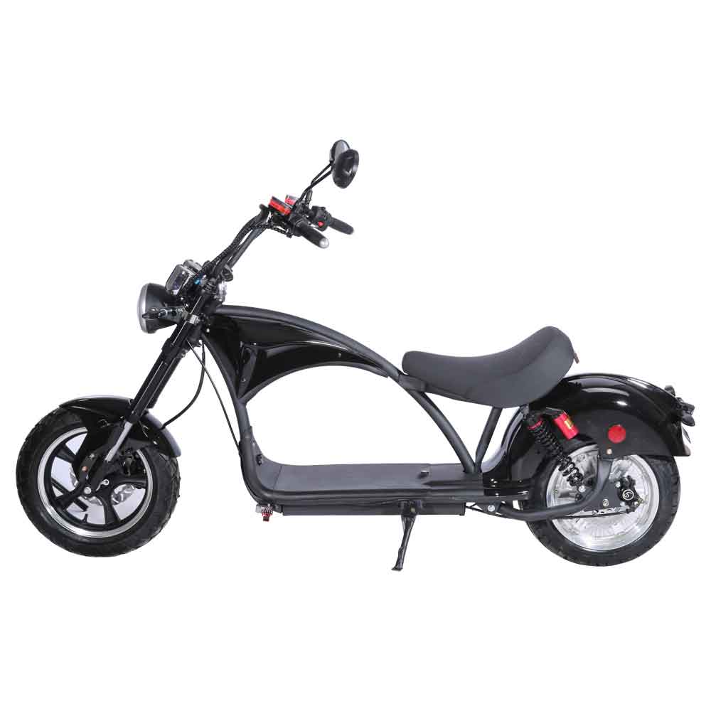 CP4 Elektroroller Chopper 45Kmh CP4-3.0 schwarz