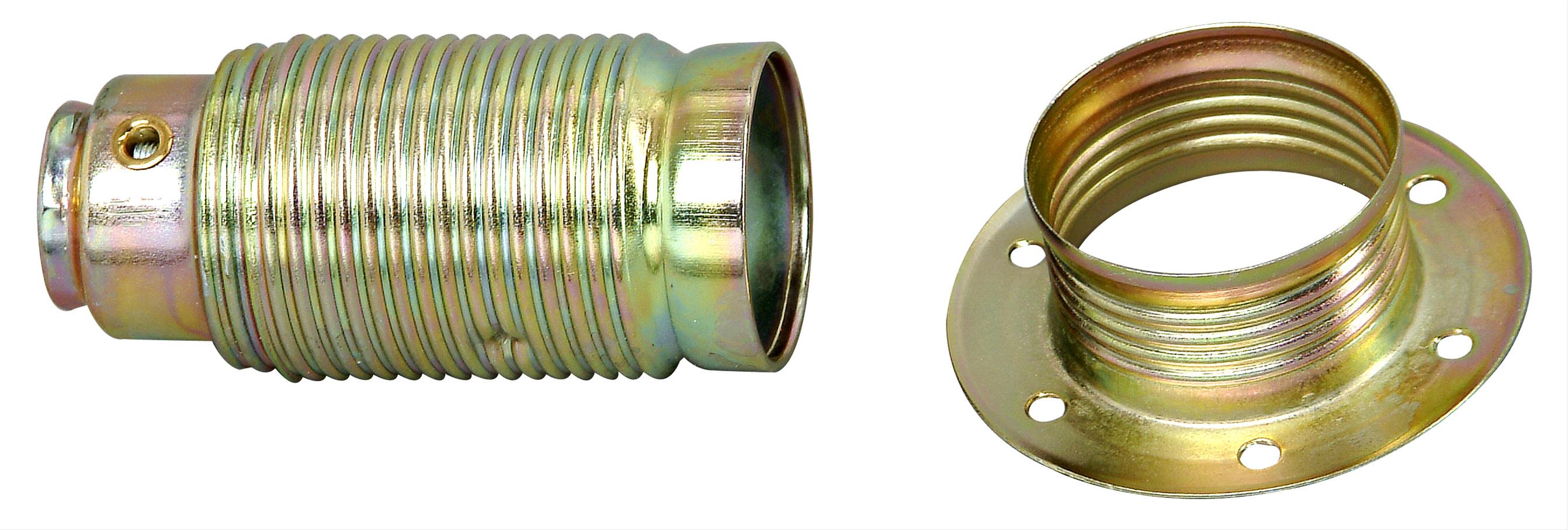 Kopp Metall - Fassung mit Außengewindemantel  E14