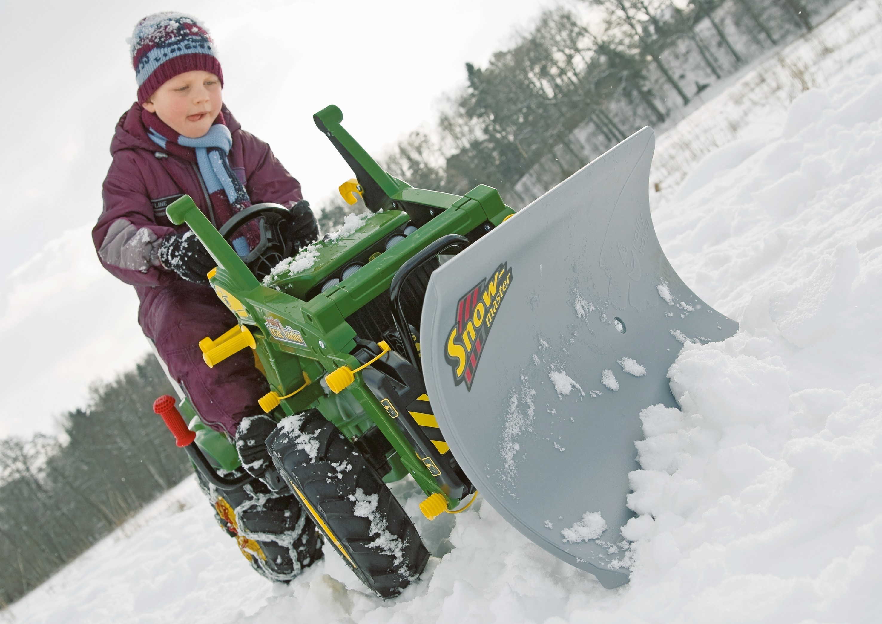 Planierschild für Tretfahrzeug rolly Snow Master - Rolly Toys