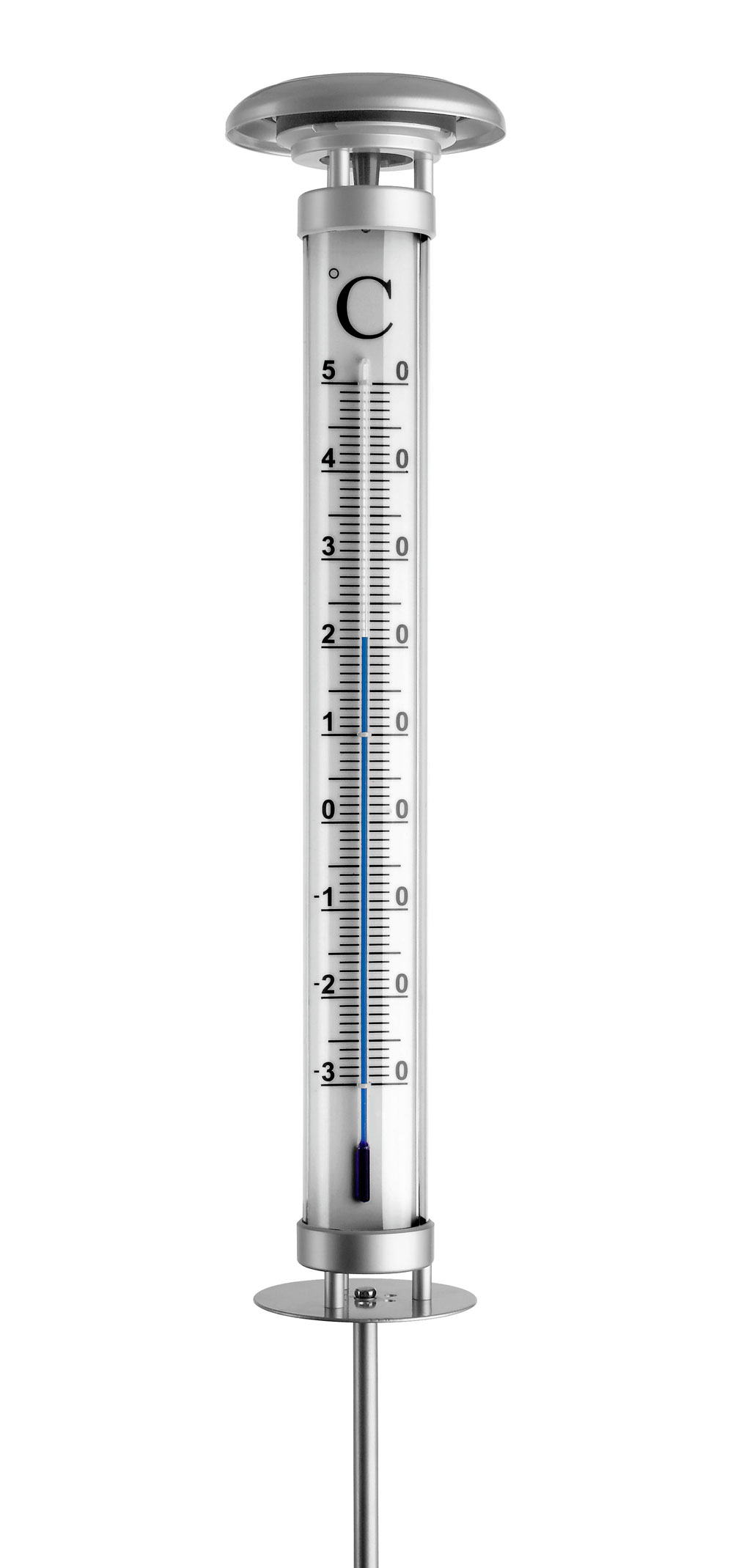 Gartenthermometer / Bodenthermometer Solino FS-TFA mit Solarlicht