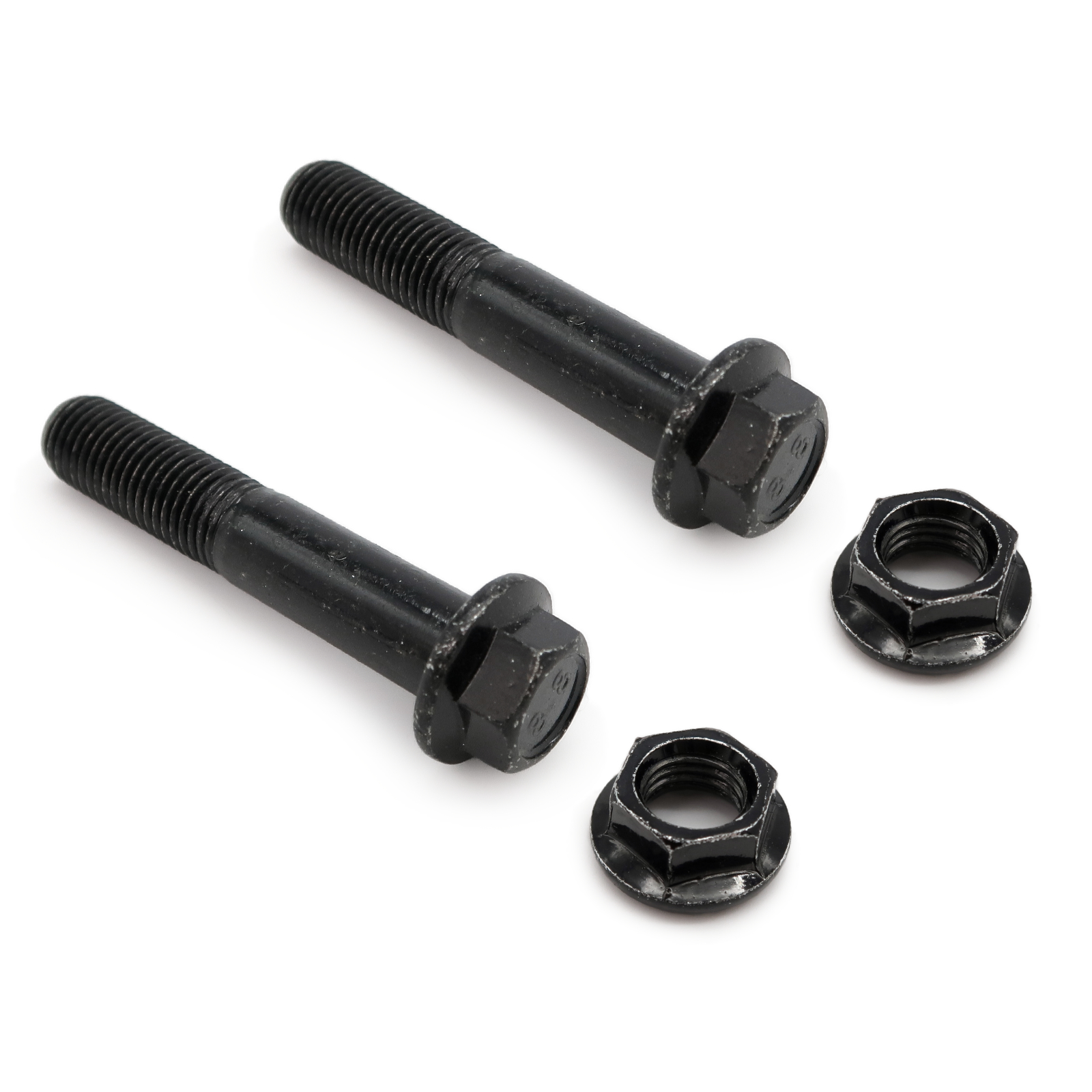 Rolektro Schrauben mit Muttern für Schwinge zu Rahmen, M10x55mm