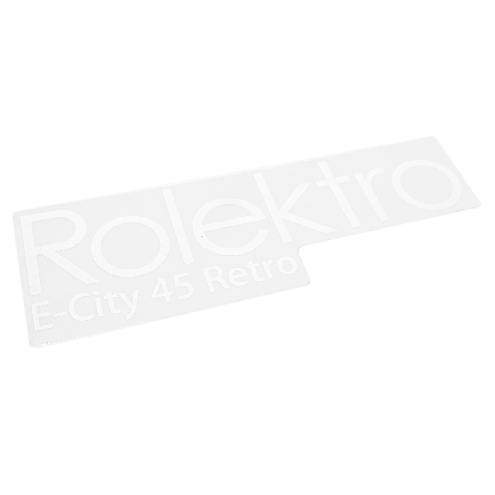 Rolektro Aufkleber Seitenteil "Rolektro E-City 45 Retro", rechts