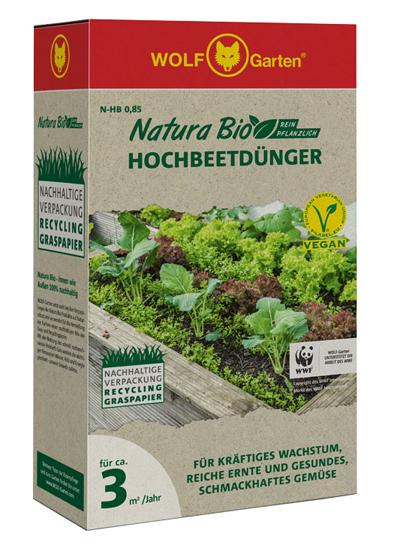 Wolf Garten Natura Bio Hochbeetdünger N-HB 0,85