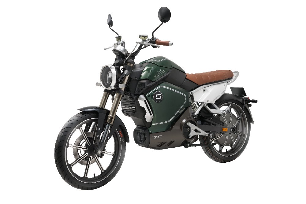 Super Soco TC ECO E Motorrad 45 km h schwarz 30AH