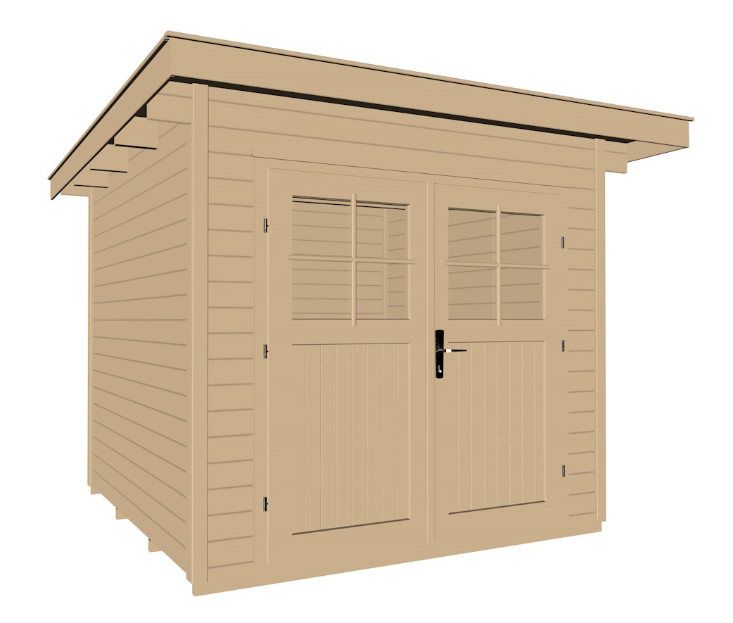 weka Gartenhaus 179 Gr.3, natur, 28 mm, DT