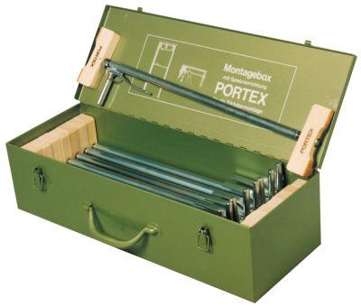 Montagebox m.9 Portex-Spreizen