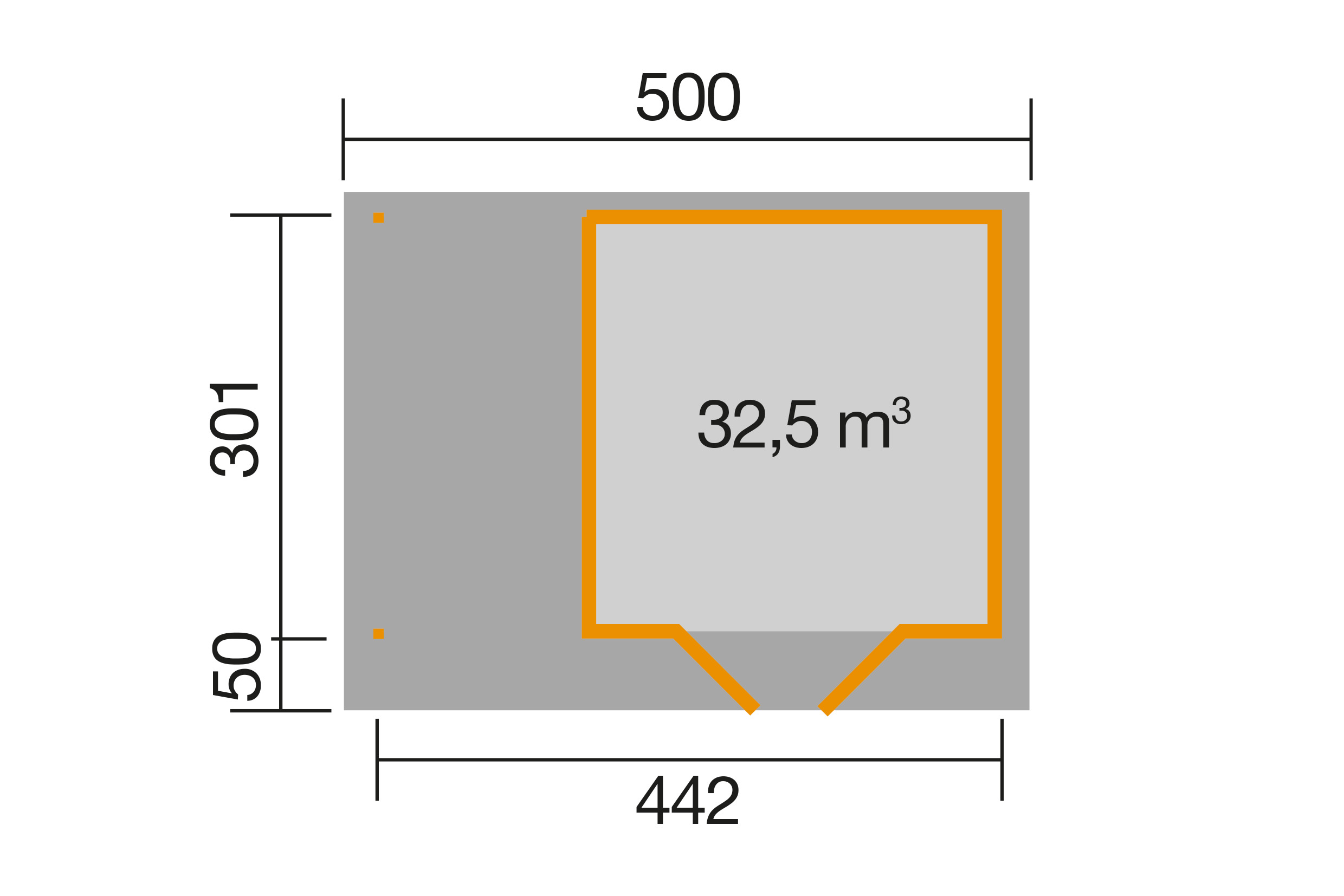 weka Designhaus 126 A Gr.2, natur, 28 mm, DT, Anba