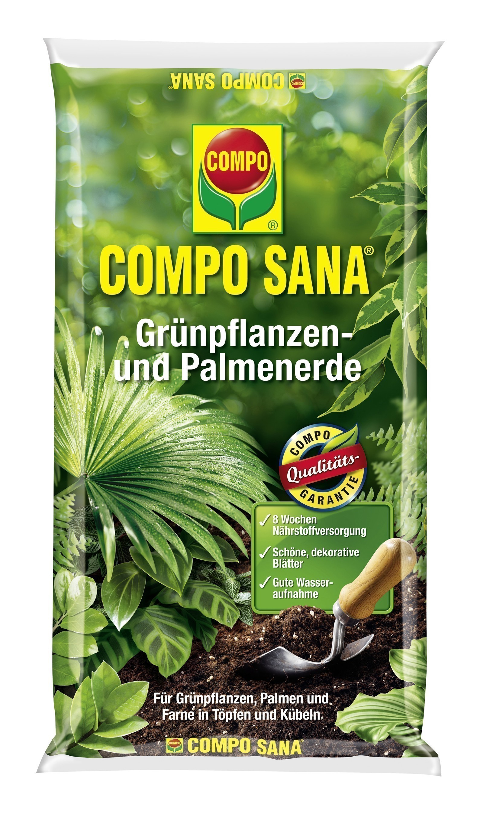 COMPO SANA Grünpflanzen- und Palmenerde 5L