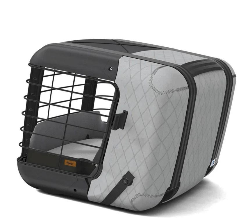 4Pets Caree Transportbox Cool Grey