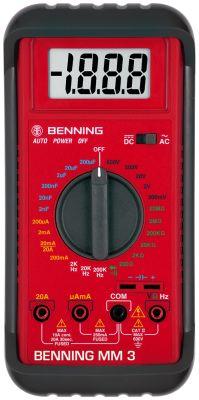 Digital-Multimeter MM 3 Benning