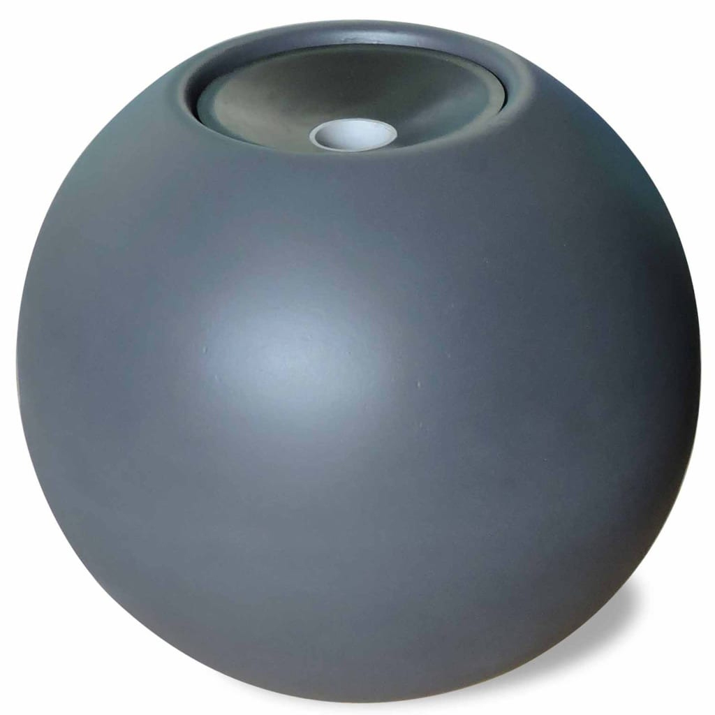 Ubbink Wasserspiel PIZARRA Terrazzokugel mit Mulde 40x36cm 5W