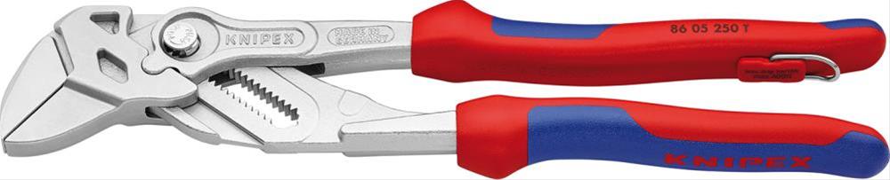 Zangenschl.m.Si.Öse 250mm Verchr.2K Knipex