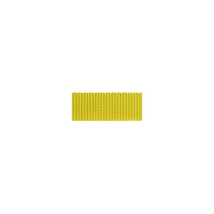 PP-Gurtband (Polypropylen) 25 mm gelb, UV-stabilisiert, Meterware