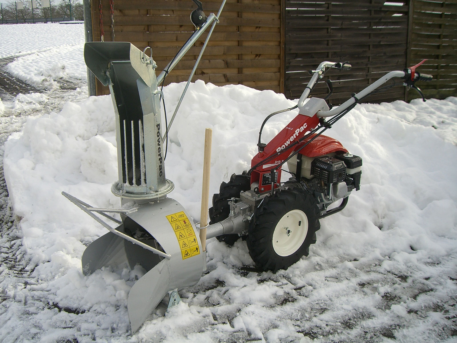 Powerpac Schneefräse für MF3 Einachser Basismodul