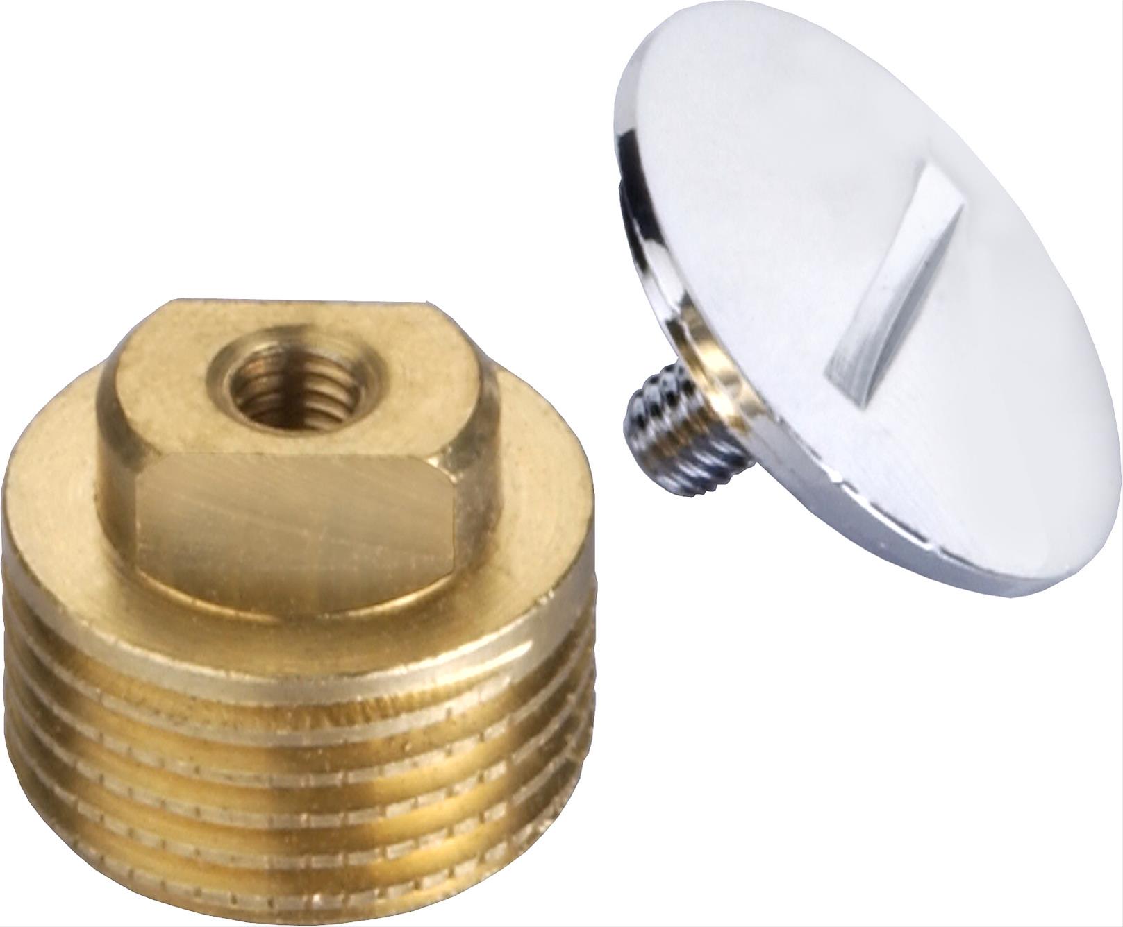 Verschluss-Stopfen 1/2" m.Schlitz