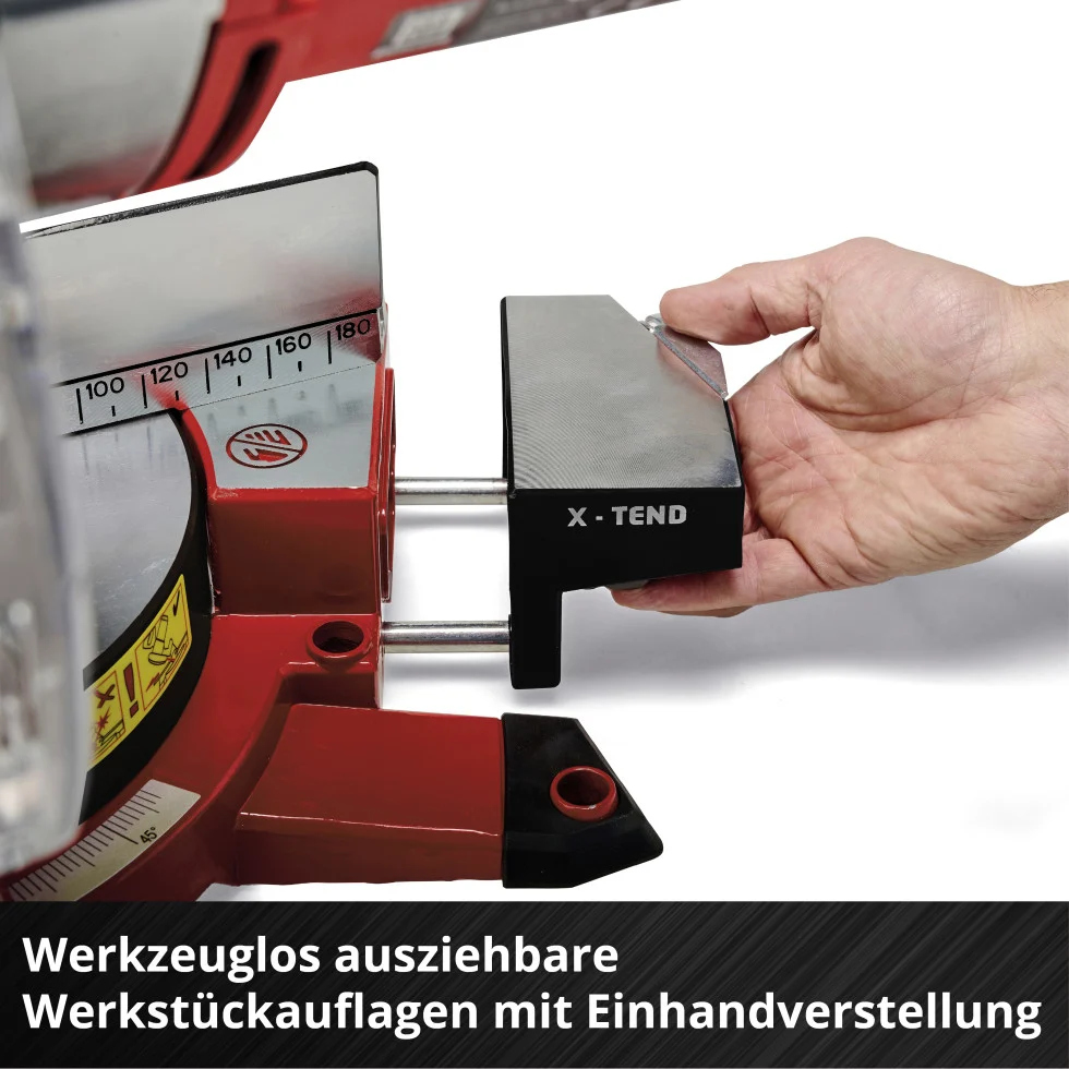 Einhell Expert Akku-Zug-Kapp-Gehrungssäge TE-SM 36/210 Li Solo 36 V