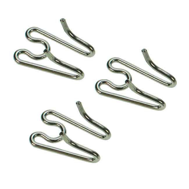 Ersatzglieder für Stachelwürger 4,0 cm Edelstahl 3,2 mm 3er Pack