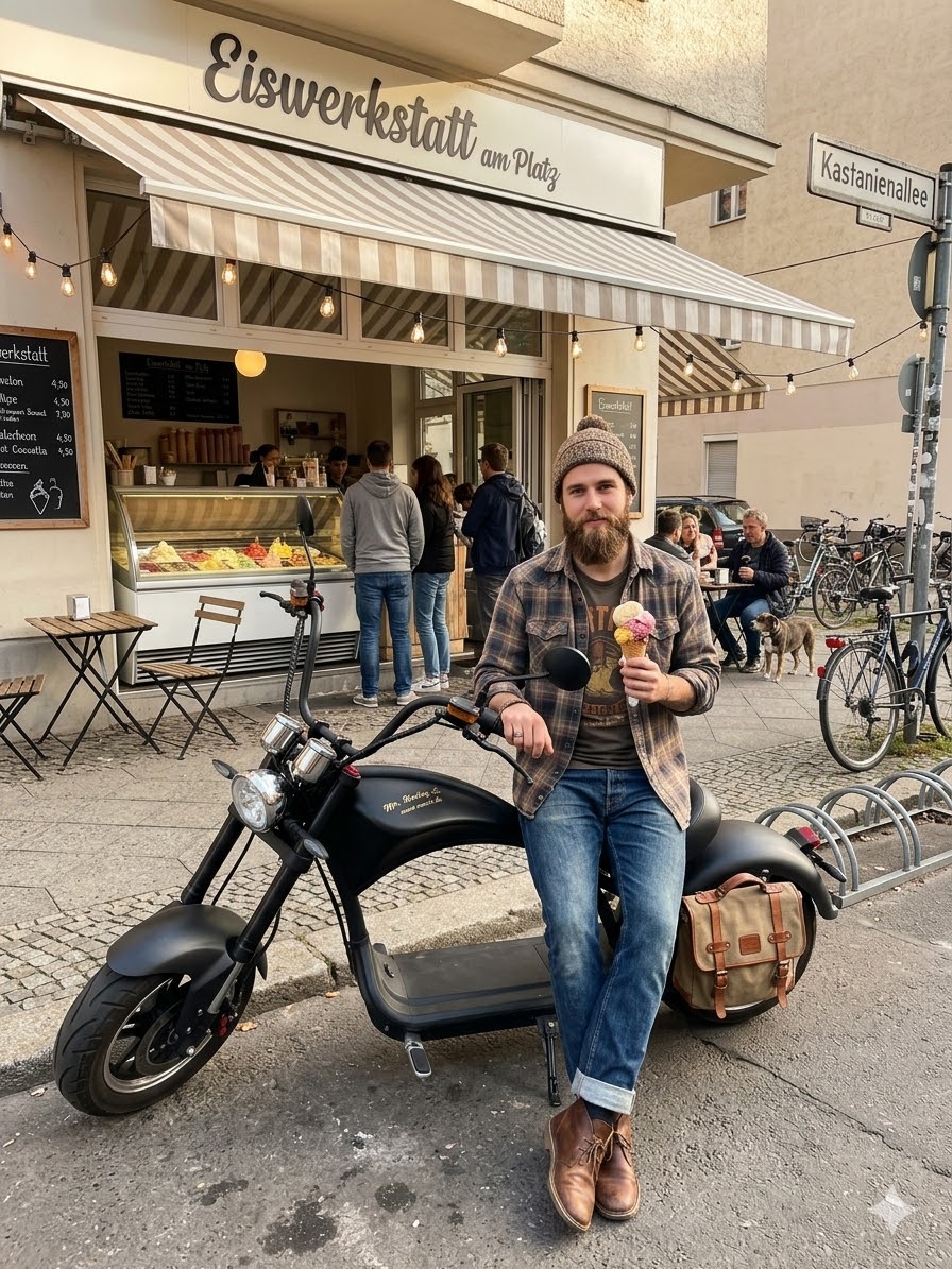 E-Chopper 1P Citycoco – Vorführfahrzeug (921 km)