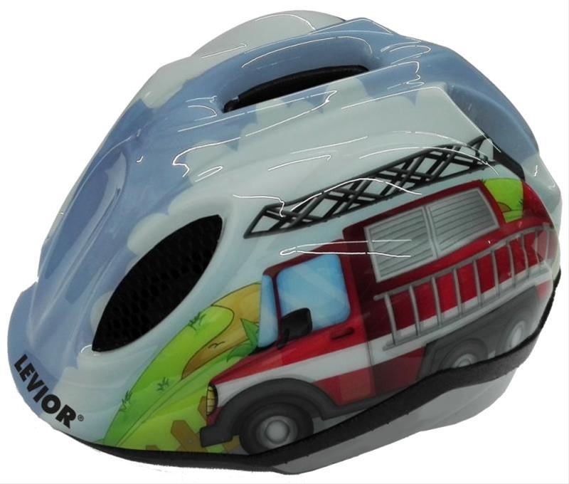 Kinderfahrradhelm Levior Primo Fire Truck Gr. S 46-52cm